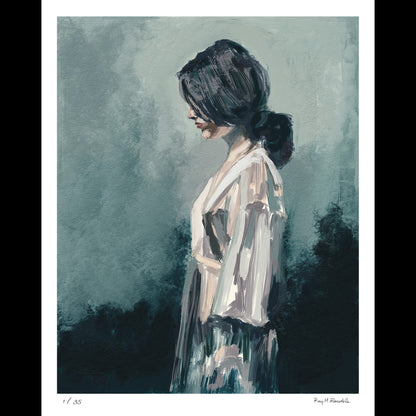Woman Blue