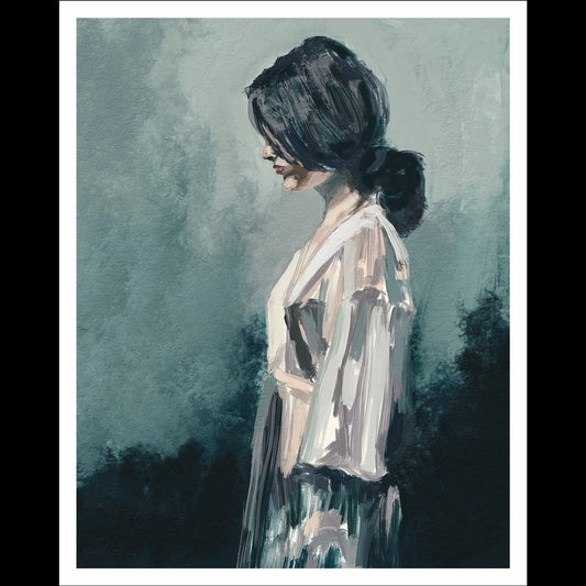 Woman Blue