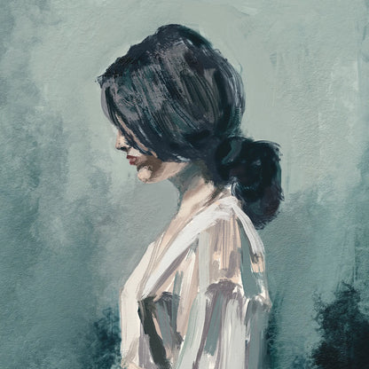 Woman Blue